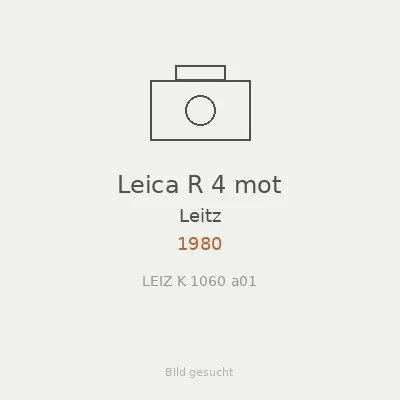 Leica R 4 mot