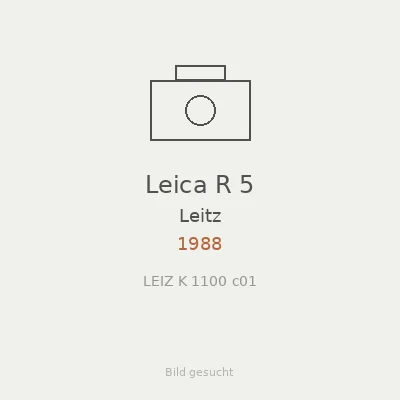 Leica R 5