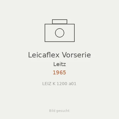 Leicaflex Vorserie