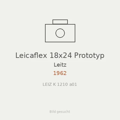 Leicaflex 18x24 Prototyp
