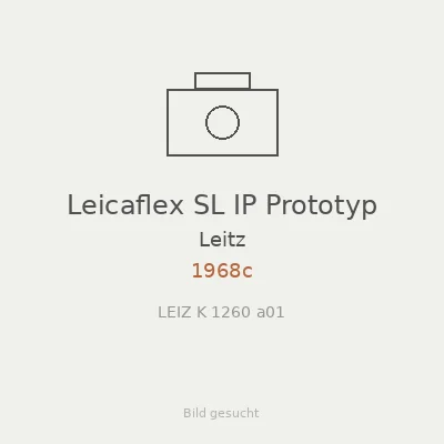 Leicaflex SL IP Prototyp