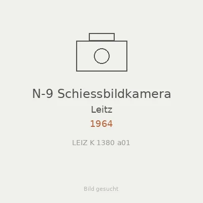N-9 Schiessbildkamera