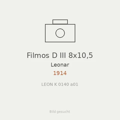 Filmos D III 8x10,5