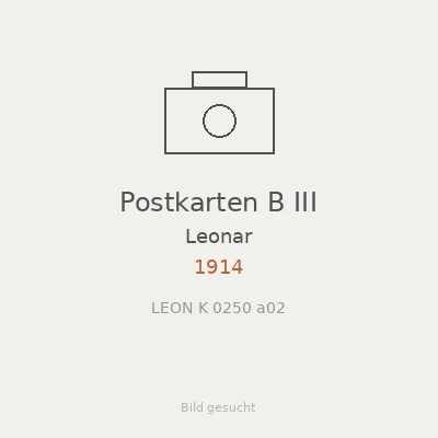 Postkarten B III