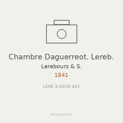 Chambre Daguerreot. Lereb.