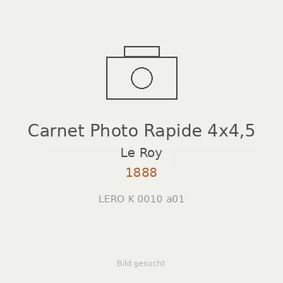 Carnet Photo Rapide 4x4,5