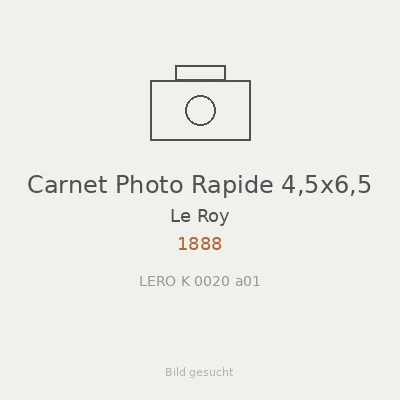 Carnet Photo Rapide 4,5x6,5