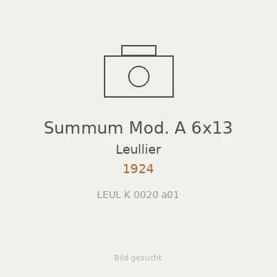 Summum Mod. A 6x13