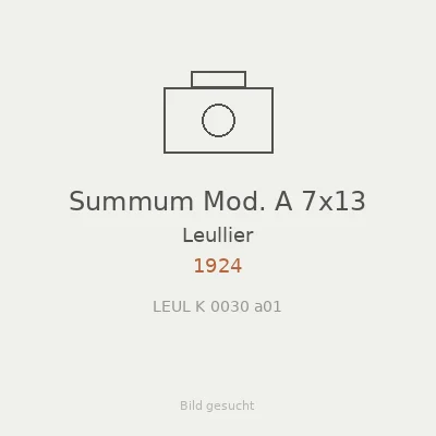 Summum Mod. A 7x13