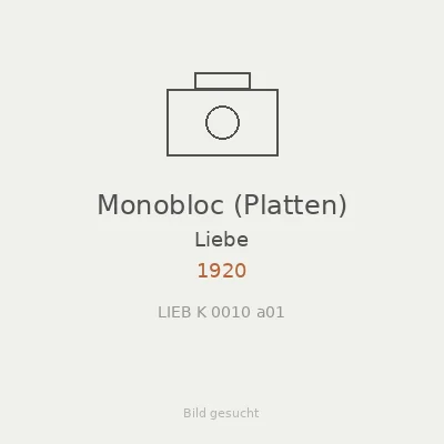 Monobloc (Platten)