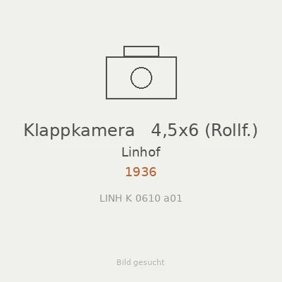 Klappkamera   4,5x6 (Rollf.)