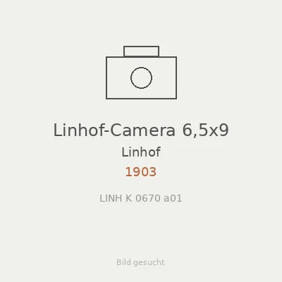 Linhof-Camera 6,5x9