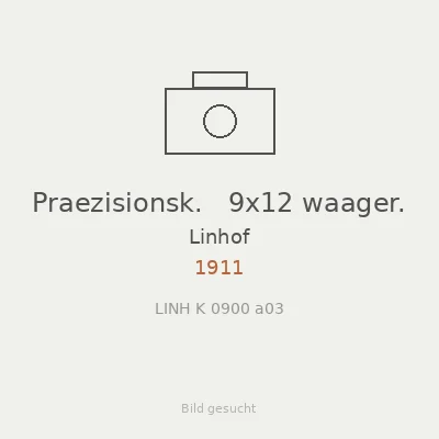 Praezisionsk.   9x12 waager.