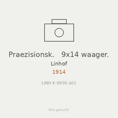 Praezisionsk.   9x14 waager.