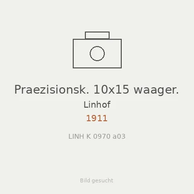 Praezisionsk. 10x15 waager.