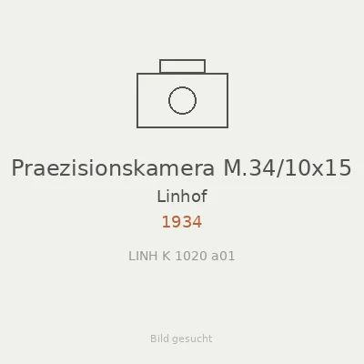 Praezisionskamera M.34/10x15