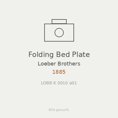 Folding Bed Plate