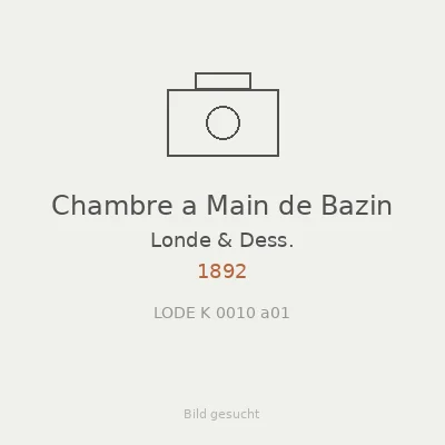 Chambre a Main de Bazin