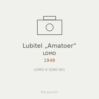 Lubitel „Amatoer“
