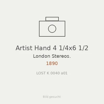 Artist Hand 4 1/4x6 1/2