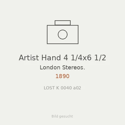 Artist Hand 4 1/4x6 1/2