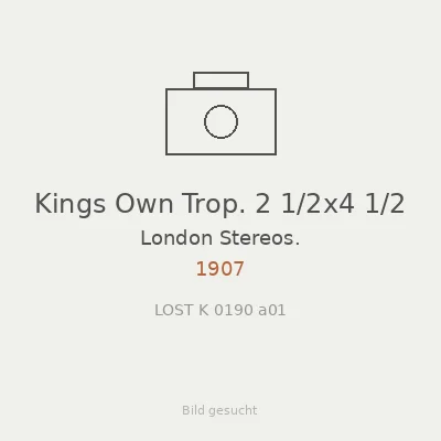 Kings Own Trop. 2 1/2x4 1/2