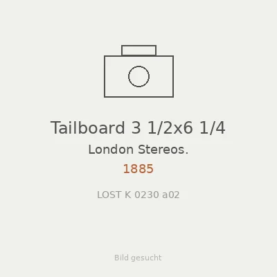 Tailboard 3 1/2x6 1/4