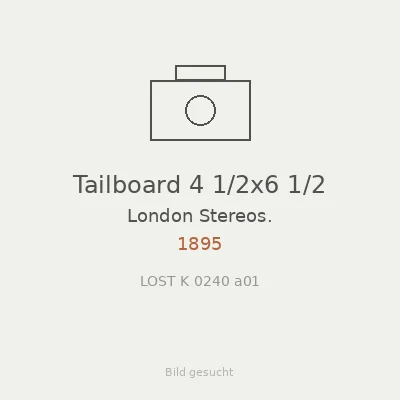 Tailboard 4 1/2x6 1/2