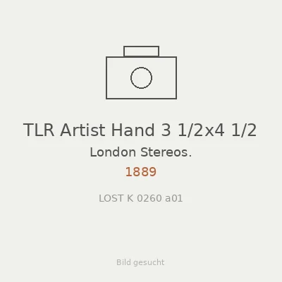TLR Artist Hand 3 1/2x4 1/2