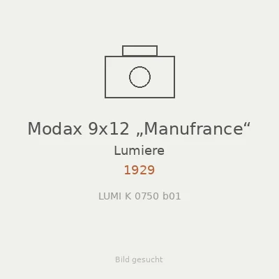 Modax 9x12 „Manufrance“