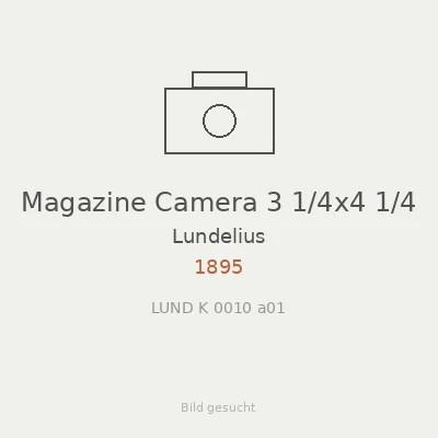 Magazine Camera 3 1/4x4 1/4