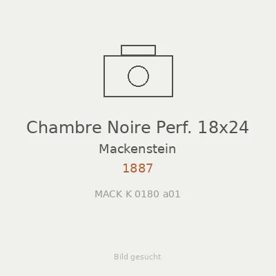 Chambre Noire Perf. 18x24