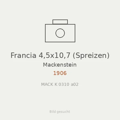 Francia 4,5x10,7 (Spreizen)