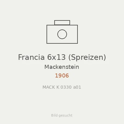 Francia 6x13 (Spreizen)