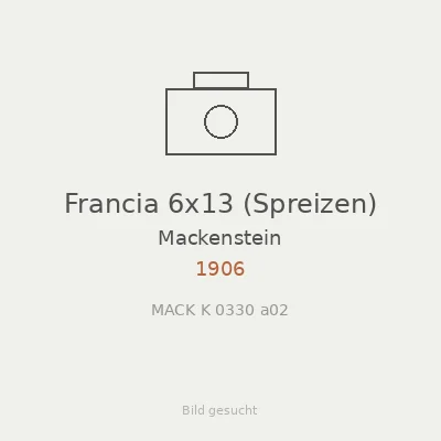 Francia 6x13 (Spreizen)