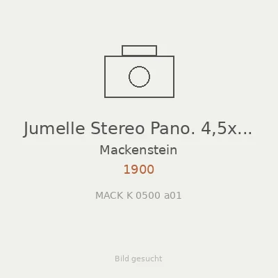 Jumelle Stereo Pano. 4,5x10,7