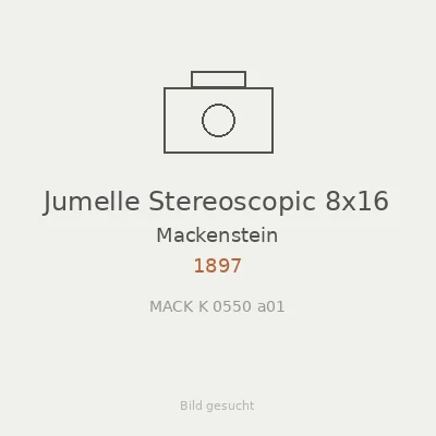 Jumelle Stereoscopic 8x16