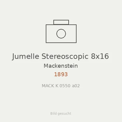 Jumelle Stereoscopic 8x16
