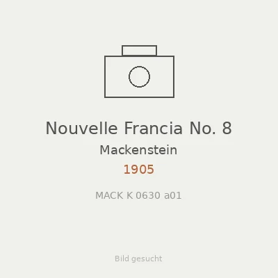 Nouvelle Francia No. 8