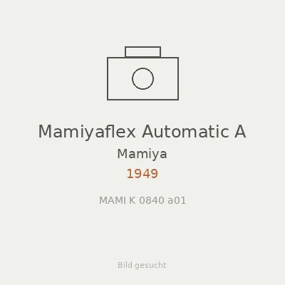 Mamiyaflex Automatic A
