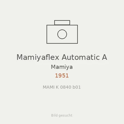 Mamiyaflex Automatic A