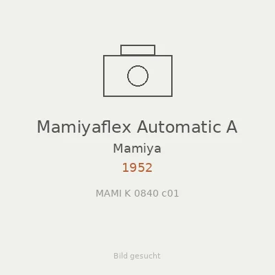 Mamiyaflex Automatic A