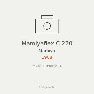 Mamiyaflex C 220