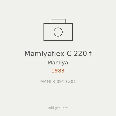 Mamiyaflex C 220 f