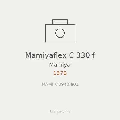 Mamiyaflex C 330 f