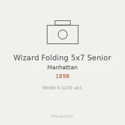 Wizard Folding 5x7 Senior