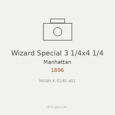 Wizard Special 3 1/4x4 1/4