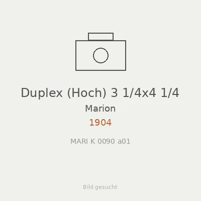 Duplex (Hoch) 3 1/4x4 1/4