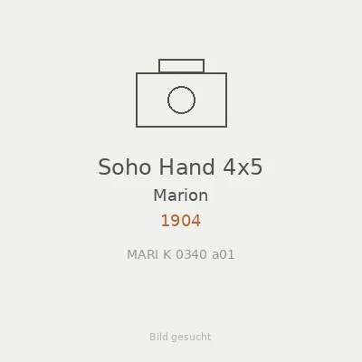 Soho Hand 4x5