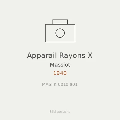 Apparail Rayons X